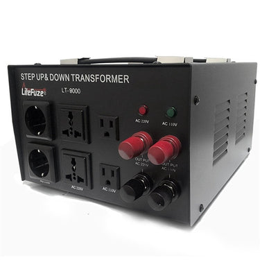 LiteFuze LT-15000 15,000 Watt Smart Voltage Converter Transformer - Popularelectronics.com